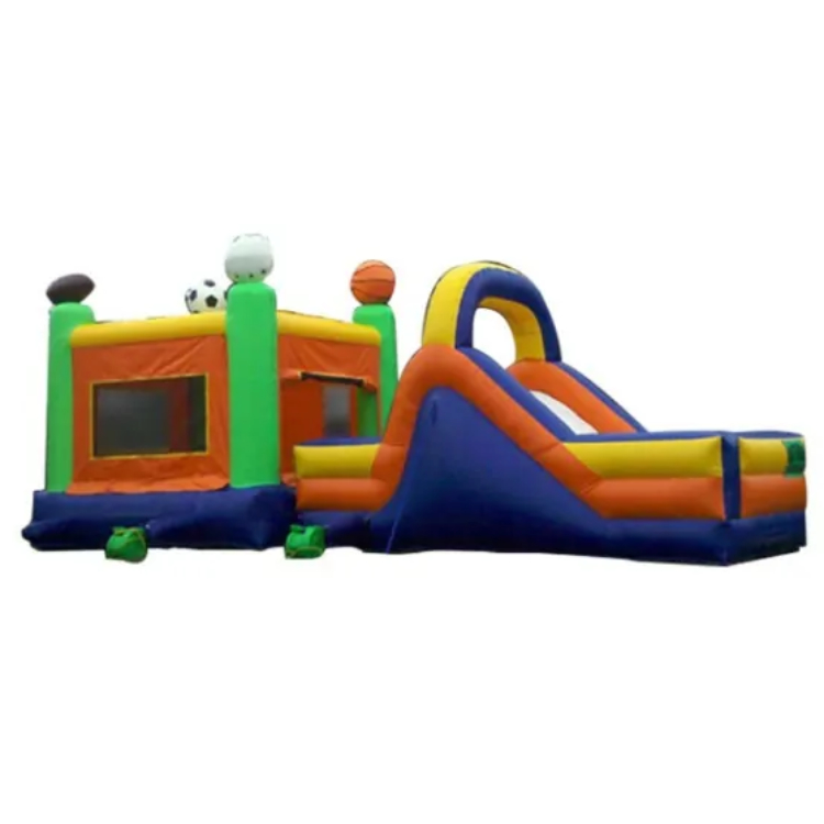 Sports Bounce House Slide Combo